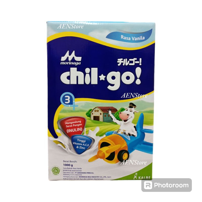 CHIL GO 3+ RASA VANILA 1000GR