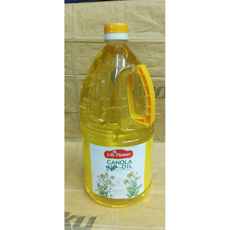 

Minyak Canola oil 2liter/Lily flower minyak canola