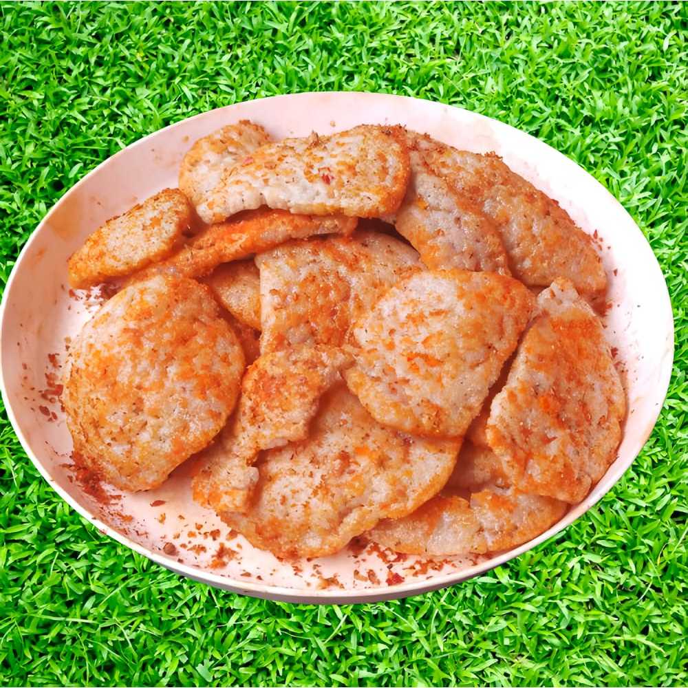 

Kerupuk Jaat 350 Gram - Krupuk Pedas - Kurupuk gerigi