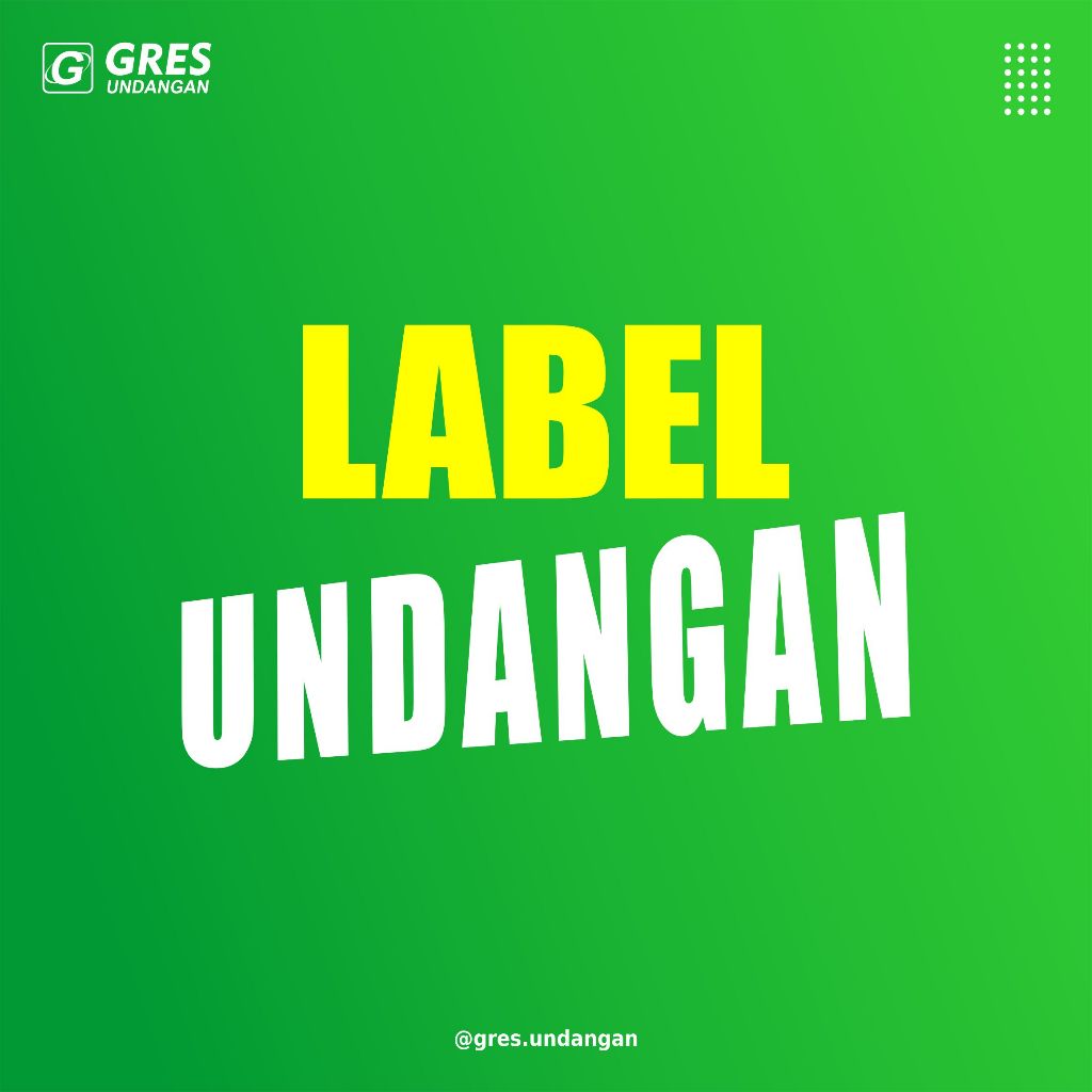 

LABEL UNDANGAN 103 MURAH