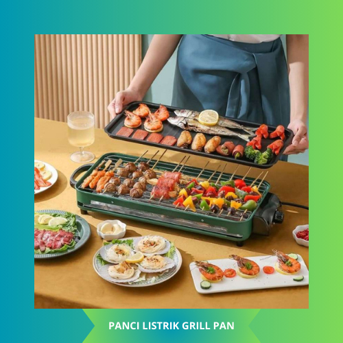 PANCI GRILL PAN/PANCI LISTRIK BBQ/PANCI LISTRIK GRILL PAN/PANCI PEMANGGANG DAGING/APRIL GRILL PAN,NA