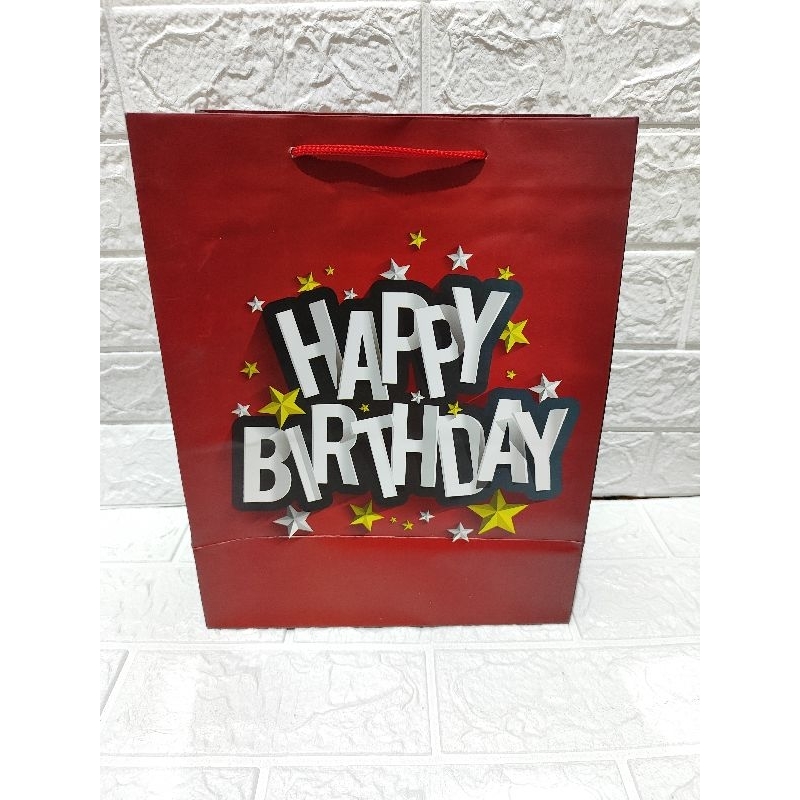 

PAPER BAG HBD / PAPER BAG ULANG TAHUN / PAPER BAG PESTA / PAPER BAG KADO / PAPER BAG HAPPY BIRTHDAY