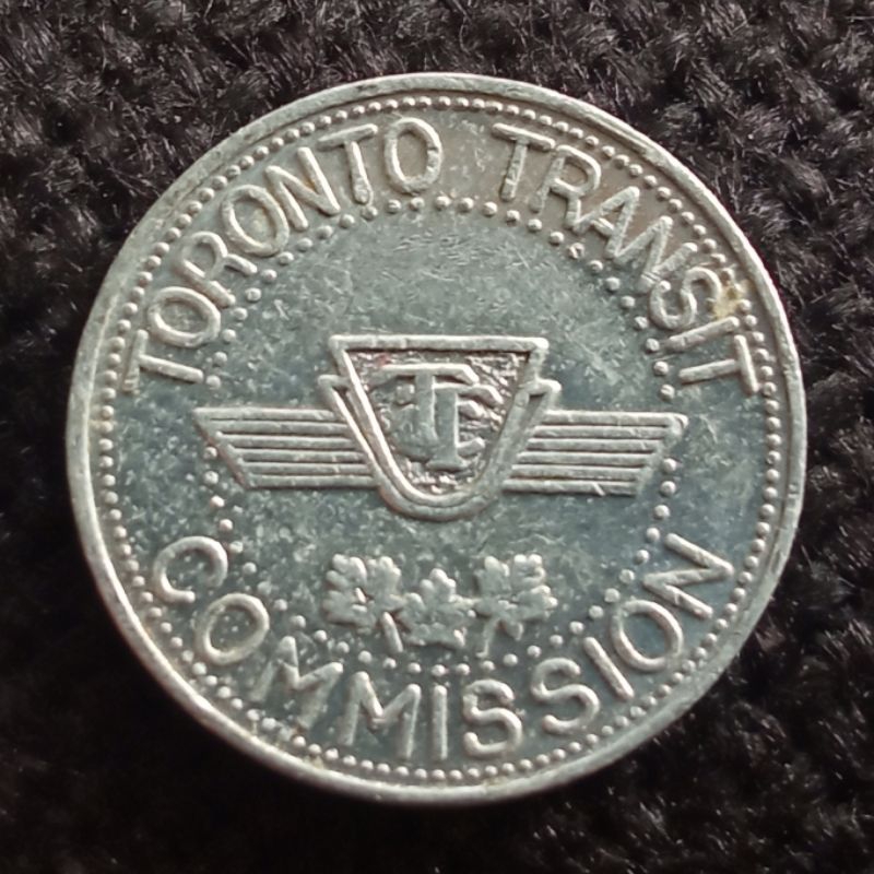 Koin Token Amerika Serikat TORONTO TRANSIT COMMISSION 1954 tahun 1978