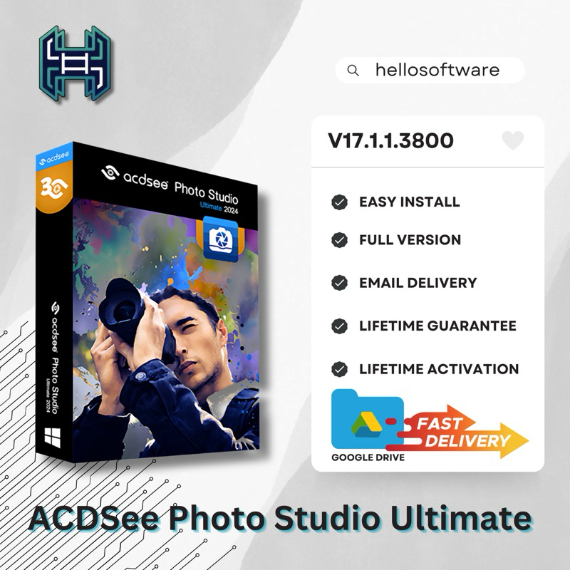 (WIN/MAC) ACDSee Photo Studio Ultimate v17.1.1.3800 Full Version (Versi Terbaru)