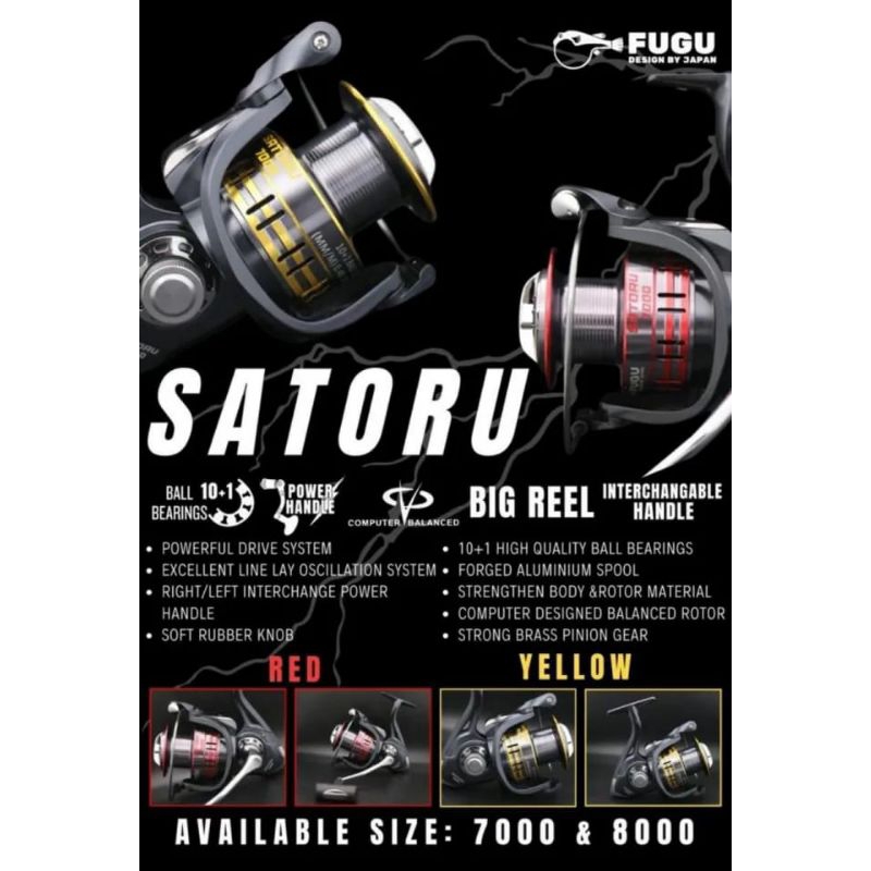 Fugu Satoru 7000, 8000 Power Handle