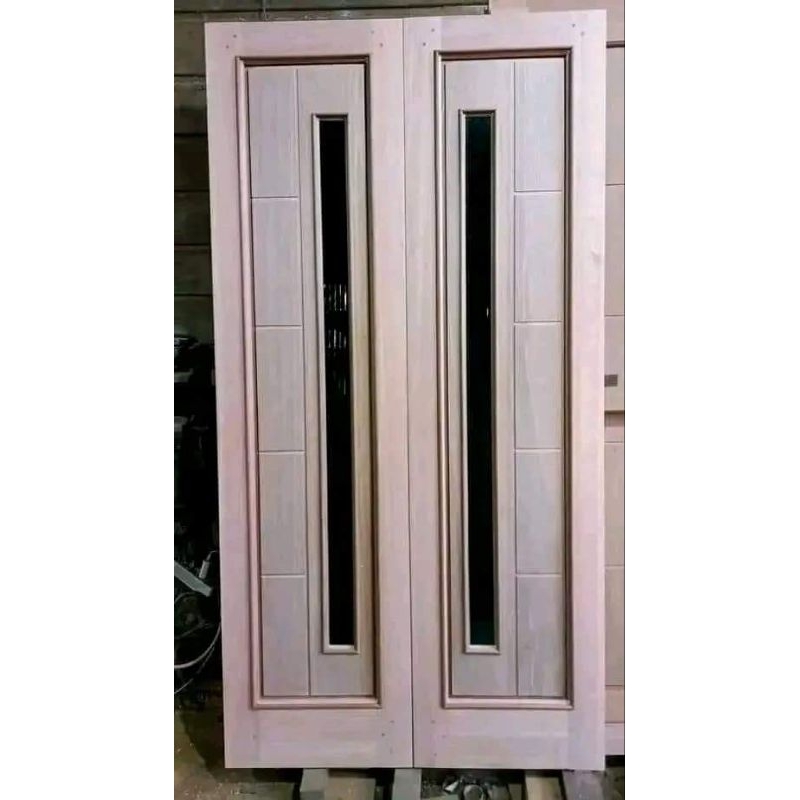 pintu kayu Meranti pintu depan pintu minimalis pintudepan minimalis