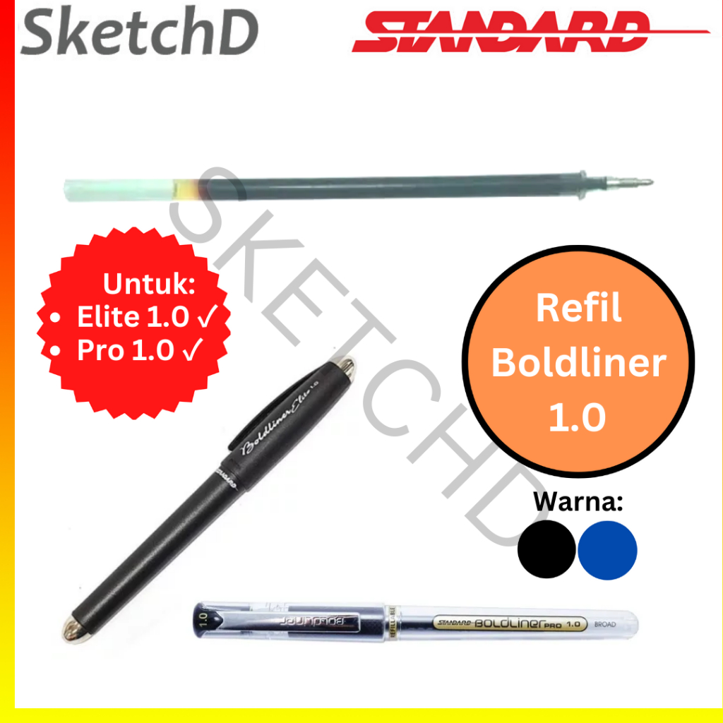 

Refil isi ulang Boldliner Standard 1.0 Signature Pen Bold liner