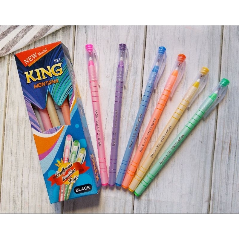 

(12PC) BULPOINT MONTANA 921 KING HITAM 0.7