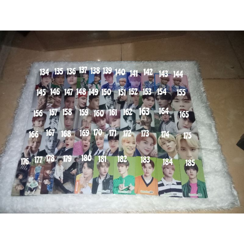 ༘♡:(134-185) READY PC OFFICIAL NCT AAB DICON 101 102 TAEIL JOHNNY YUTA DOYOUNG JUNGWOO HAECHAN LEMON