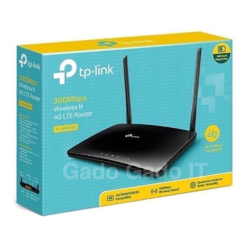 Modem MIFI / WIRELESS ROUTER TP-LINK TL-MR6400 Speed 4G LTE (UNLOCK ALL OPERATOR)
