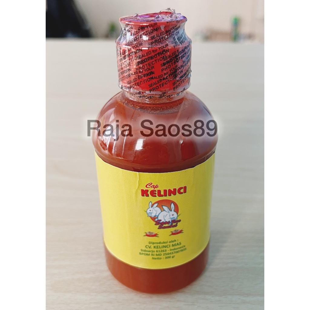 

Raja Saos Sambal/ Saos Rasa Sambal Kelinci/ Sambal/ Saos/ Pedas/ Bumbu Masak