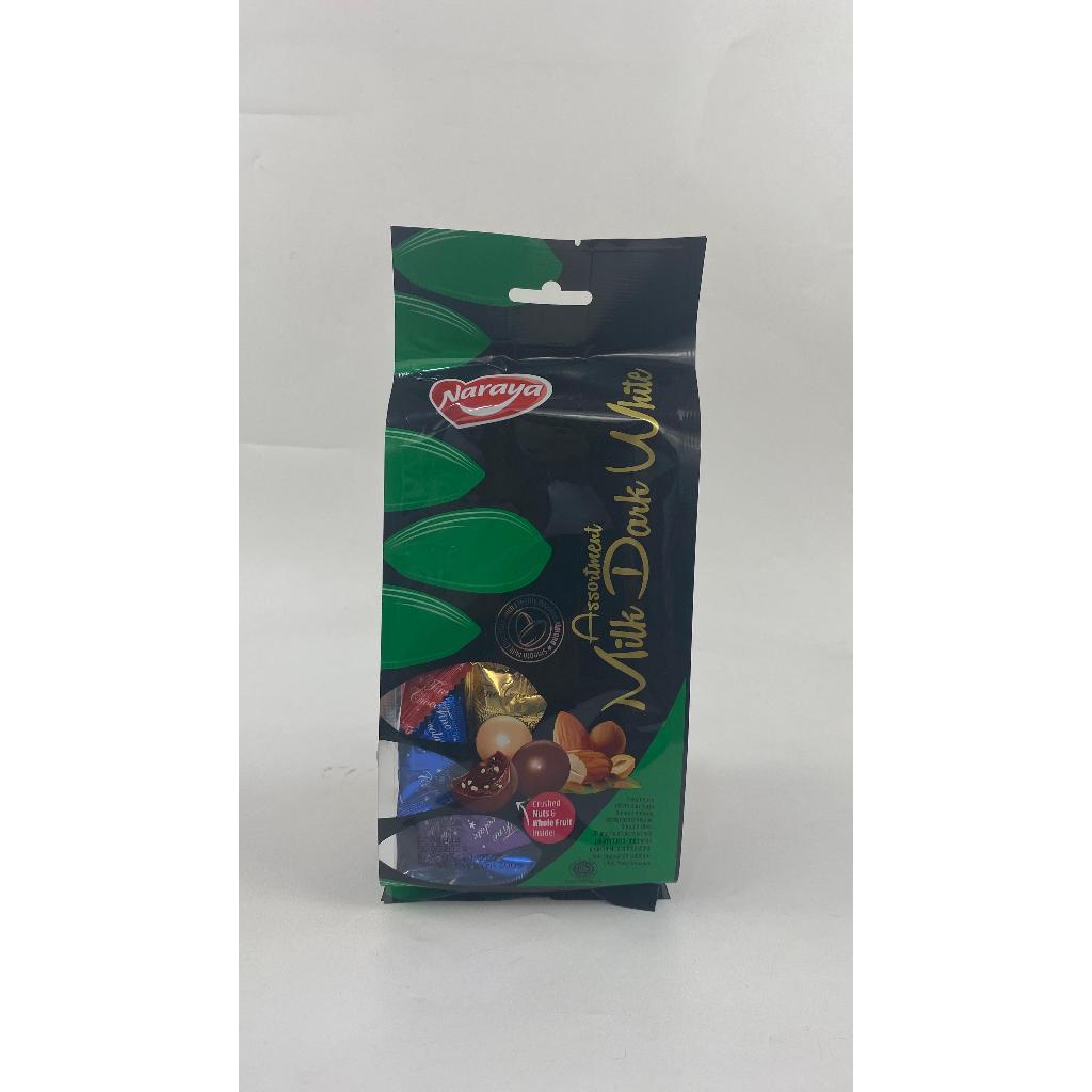 

Naraya Assortment Milk, Dark And White Chocolate Imported,300g