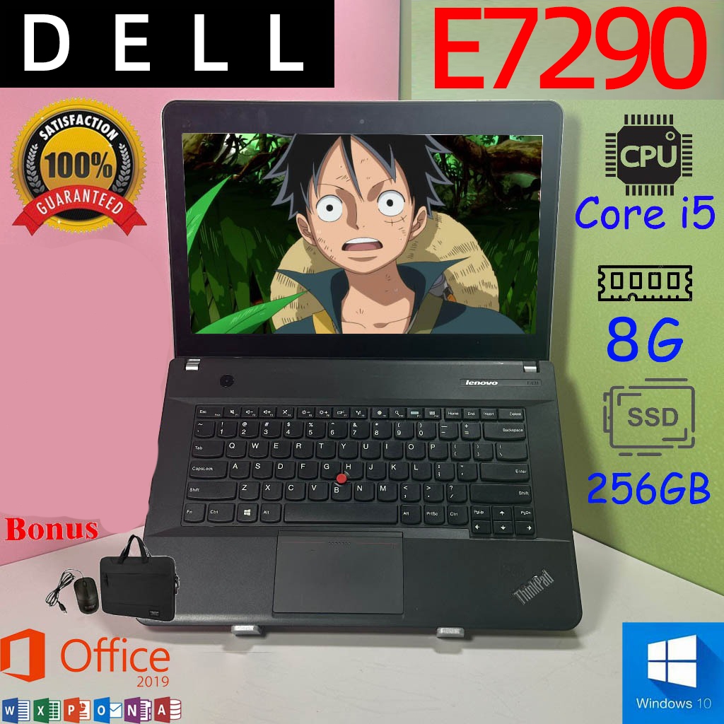 Laptop Dell 7290 intel i5 RAM 8GB SSD 256G Murah Kualitas Bagus Garansi Toko