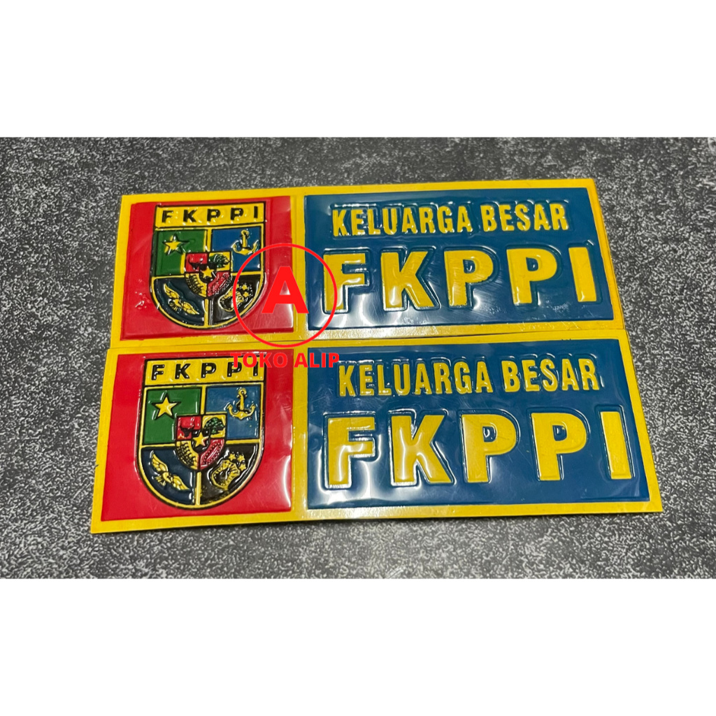 Sticker Plat Keluarga Besar FKPPI - Stiker Plat FKPPI - Stiker FKPPI Motor