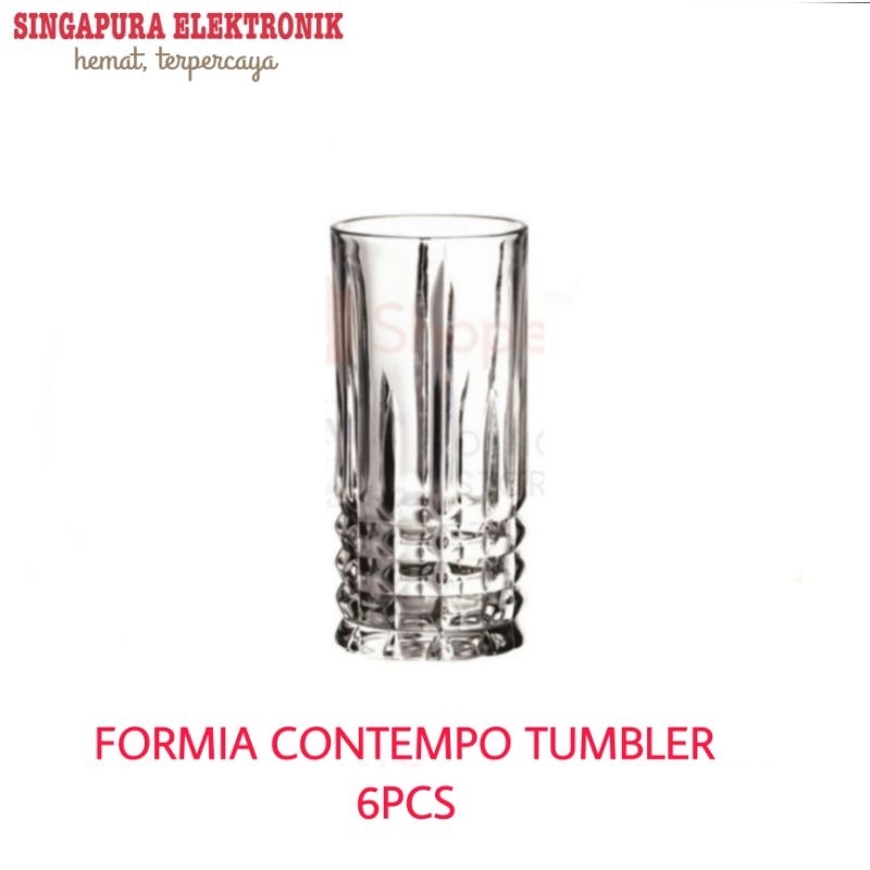 Formia Cup Contempo Tumbler 26cl 6pcs/Gelas