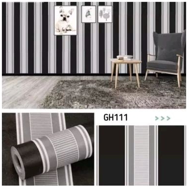 Wallpaper Stiker Dinding Ukuran 10 Meter x 45cm Motif Termurah Promo Terbaik Sudah Ada Lem Perekatny