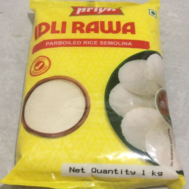 

IDLI RAWA PRIYA 1KG / Tepung Beras Idli Rava India /Indian Rice Flour