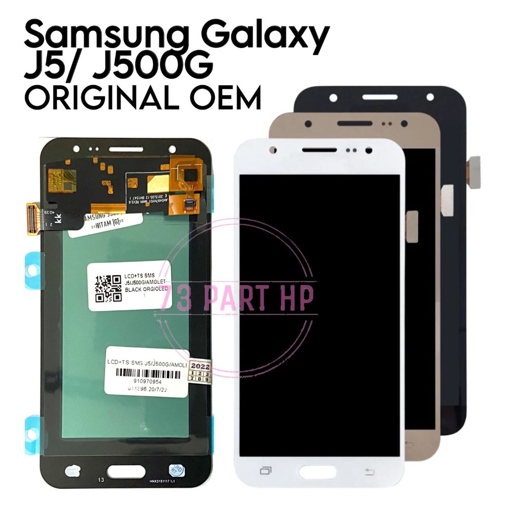 LCD Touchscreen Fullset Samsung Galaxy J5 2015 / J500 / SM-J500F / SM-J500G / SM-J500FN / SM-J500Y /
