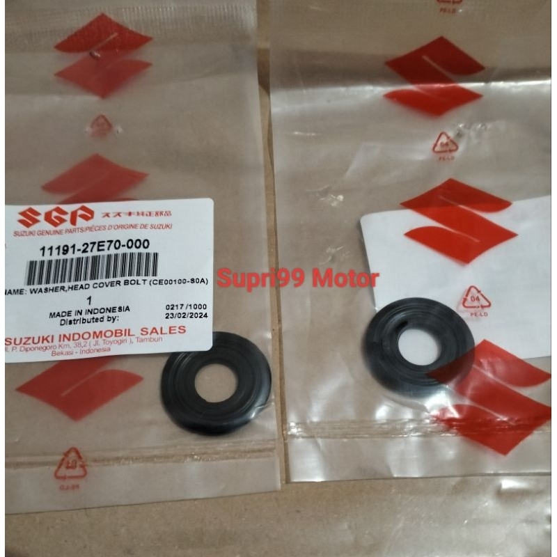 O-Ring Karet Baut HEAD 1 SET Suzuki Skywave Hayate Skydrive Spin Nex let's Address Nex 2 Asli Origin