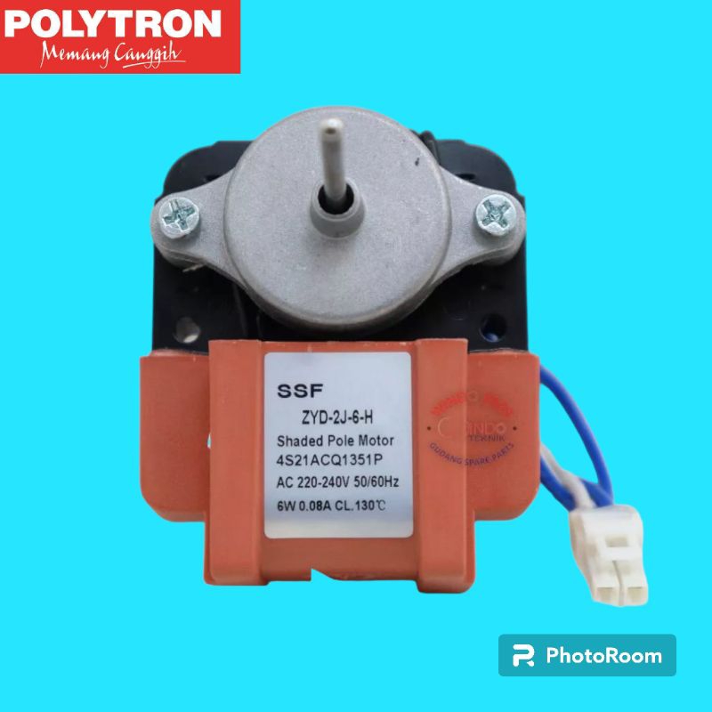 Fan Showcase Polytron Original Motor Fan Showcase Dinamo Showcase