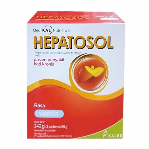 

HEPATOSOL - NUTRISI KESEHATAN HATI 240 GRAM | HEPATOSOL VANILA