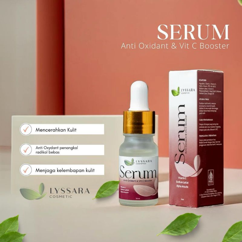 (BPOM) Lyssara Serum ORIGINAL anti oxidant & vit C booster