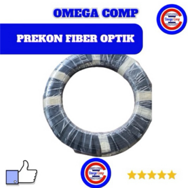 Prekon fiber optik panjang 100 meter SC-UPC