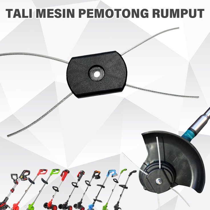 COD Mesin potong rumput Set Tali Pengikat 2 pcs Mesin Pemotong Rumput Mesin Potong Rumput Senar Ubtu