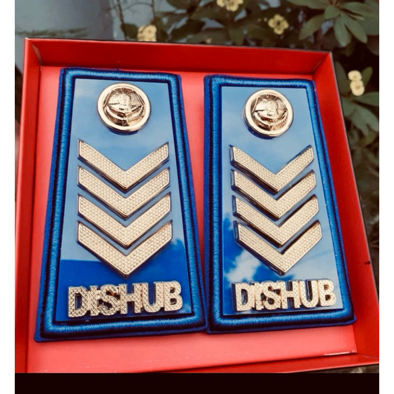 PIN BROSS PANGKAT DISHUB 2D MIKA LIS BORDIR MIKA LIS BORDIR