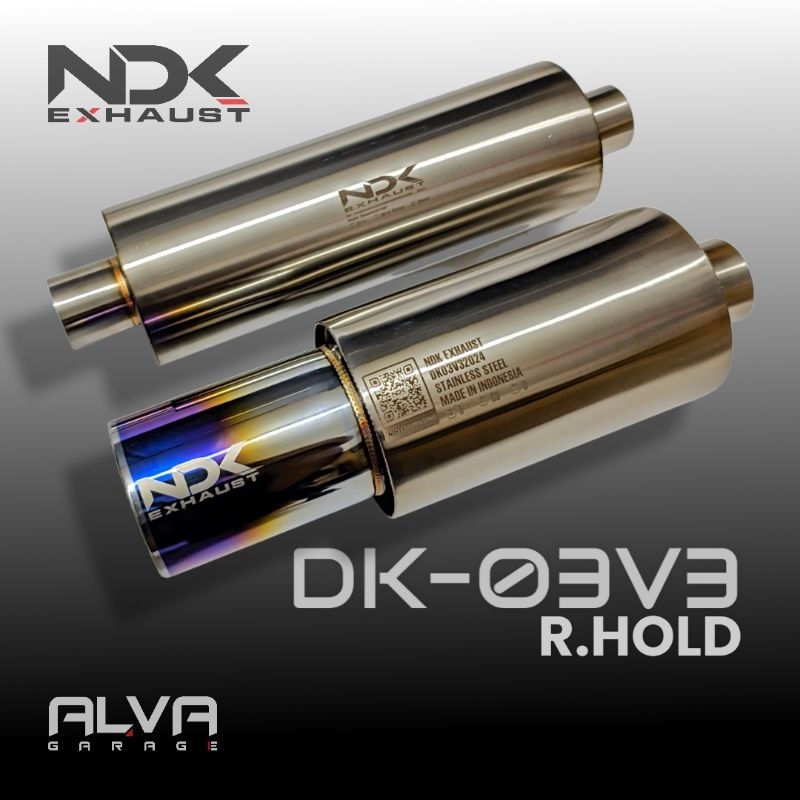 Knalpot Brv NDK Exhaust DK-03V3 NDK Exhat