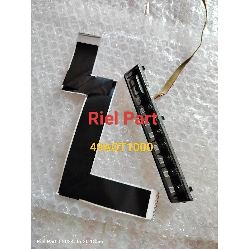 IR SENSOR TOMBOL MANUAL KABEL FLEXI - FLEXIBEL - LVDS TV LED AQUA LE49AQT1000U - LE49AQT1000 - LE 49