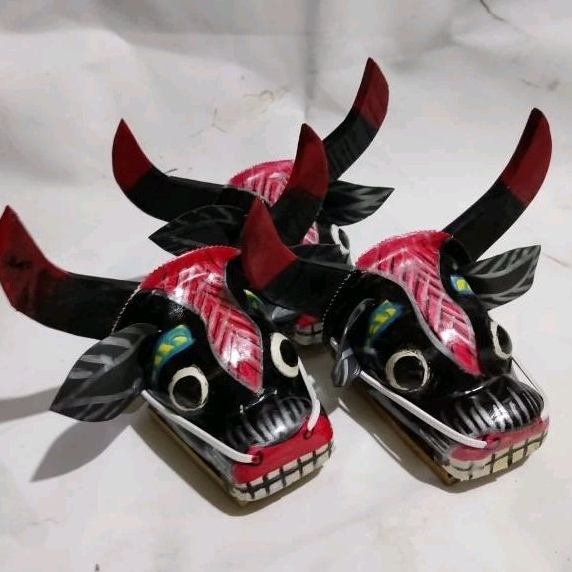 barongan Banteng Bantengan spon jaranan