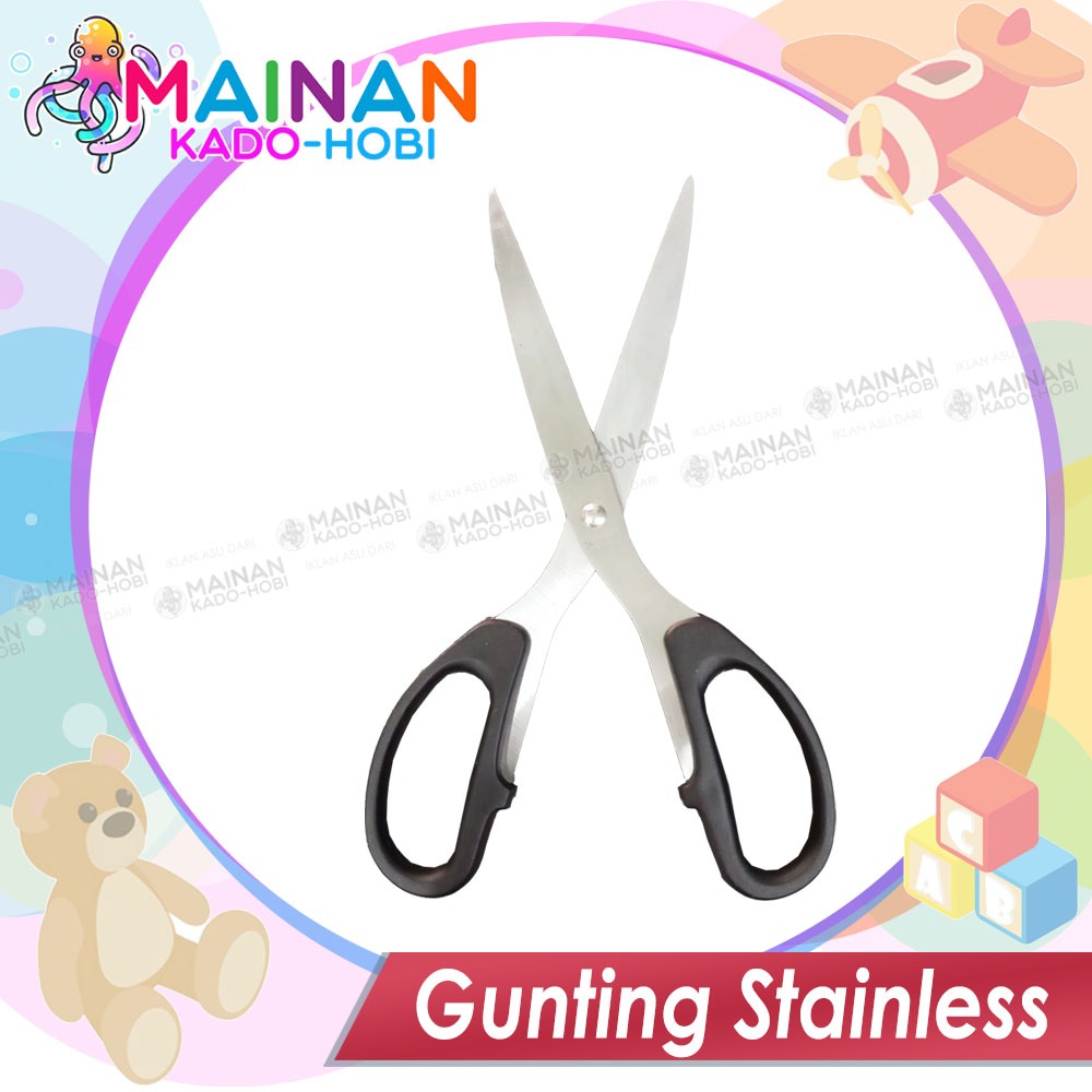 

PROMO BIG SALE BACK TO SCHOOL ALAT TULIS KANTOR SEKOLAH GUNTING KERTAS KARTON STAINLESS SCISSORS