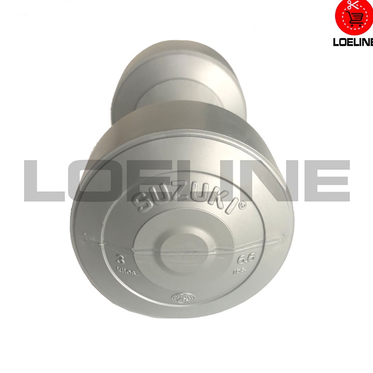 Hot Sell Dumbel Suzuki 3 Kg Dumbell Plastik Barbel Fitness Murah Berkualitas