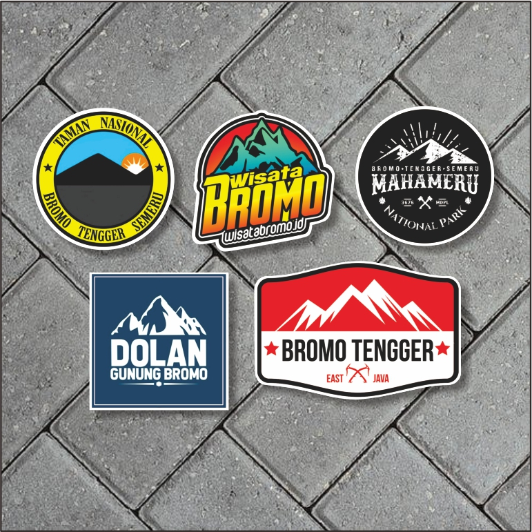 

Stiker Merchandise Gunung Bromo