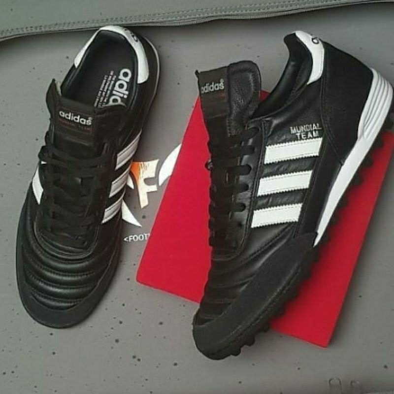 Sepatu Futsal Adidass Copa Mundiall Team Black White Turf