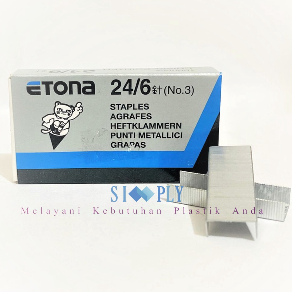 

Importir Isi StaplesStapler Etona No1 2 pak