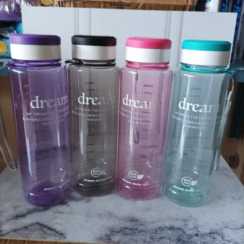 Botol minum air 1000ml botol minum dream 1L