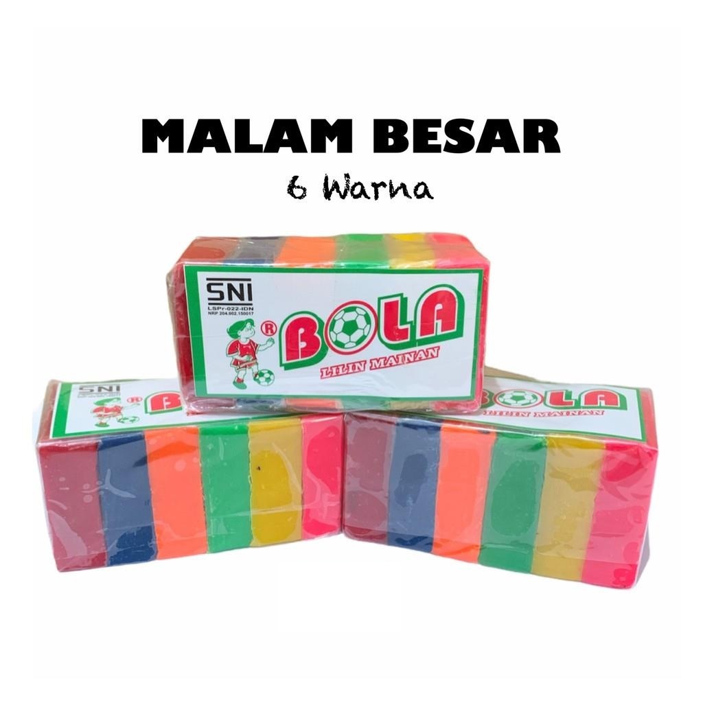LILIN MAINAN/PLASTISIN MALAM BESAR