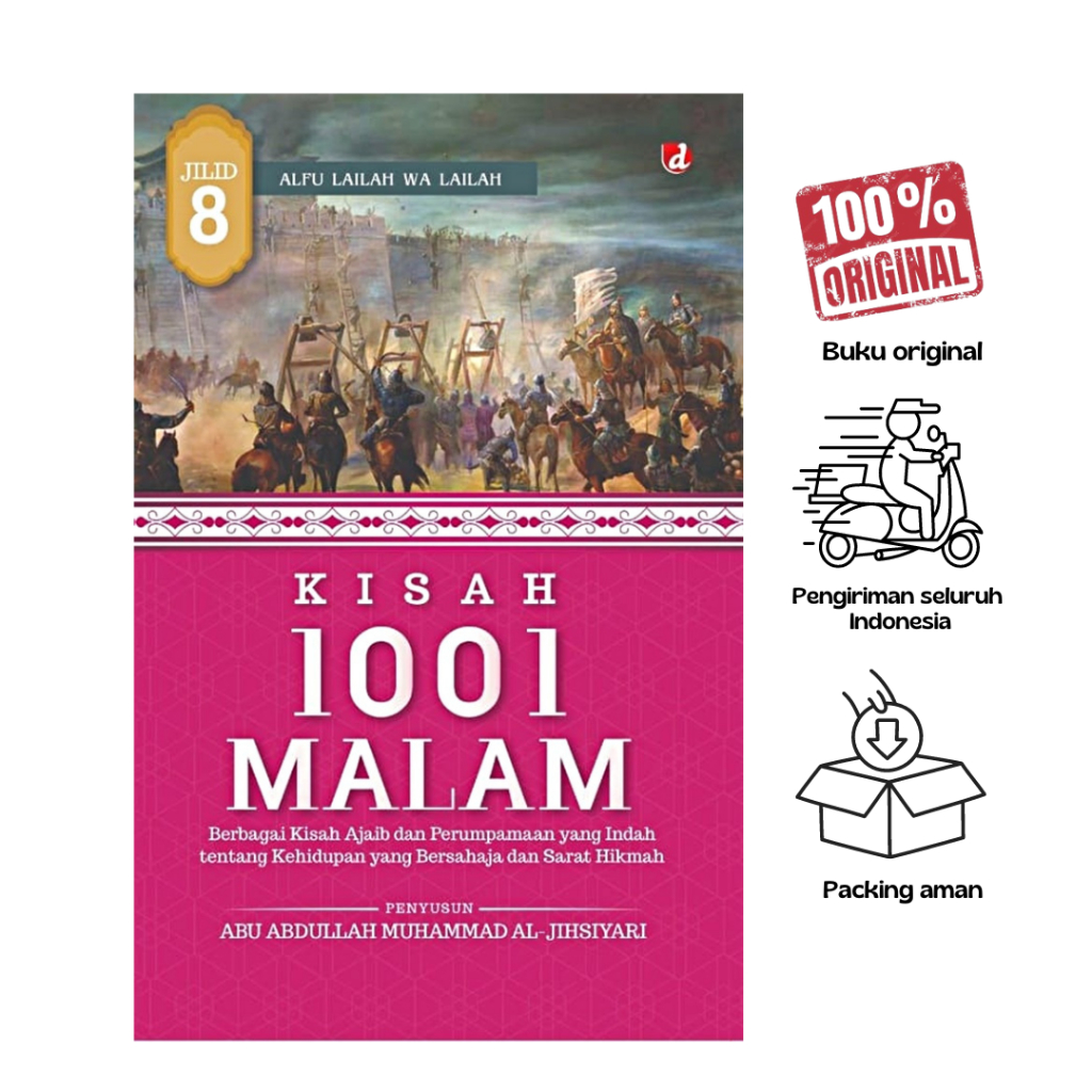 [ ORIGINAL 100% ] KISAH 1001 MALAM JILID 8 / NOVEL / CERITA KLASIK / PENERBIT DIVA PRESS