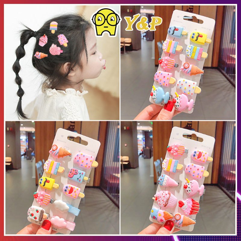 Aksesoris rambut jepit, jepit rambut bayi, tidak berbahaya bagi rambut, hiasan kepala anak korea