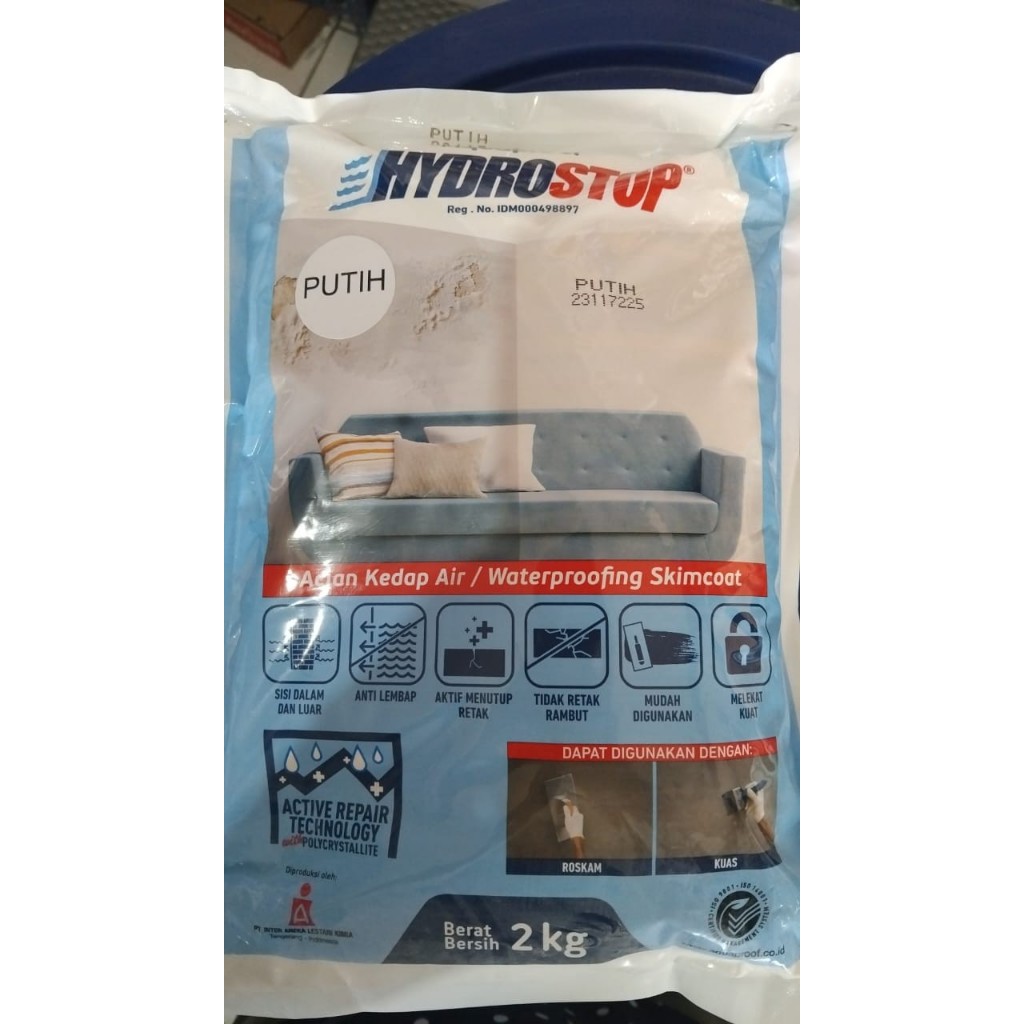 READY STOK] Semen Acian Pelapis Anti Bocor Aquaproof Hydrostop 2 Kg