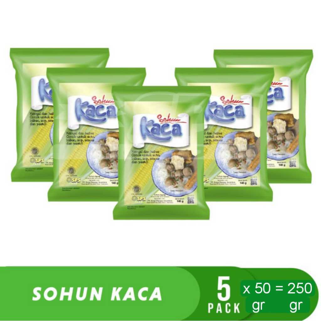 

Sohun Kaca Hijau 50gr / Mie Kaca Soon Soun kaca 5pcs per renteng