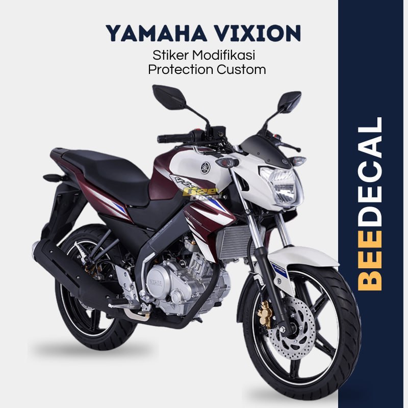 STIKER MOTOR YAMAHA VIXION - DESAIN CUSTOM | BEEDECAL