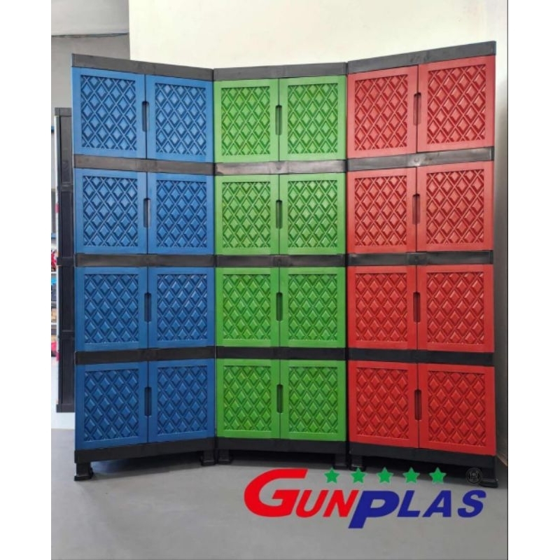 LEMARI PAKAIAN 4 SUSUN GUNPLAS