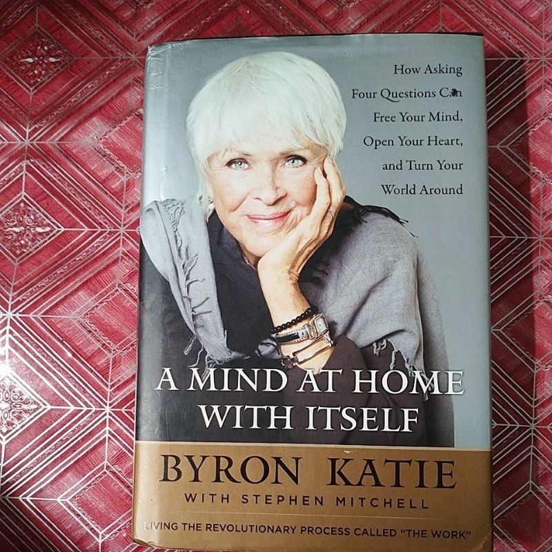 buku import a mind at home with itself by byron katie original