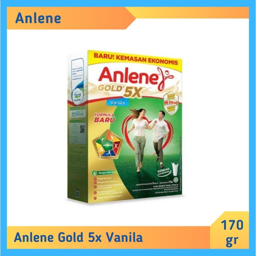 

Anlene gold 170 gr (vanilla)