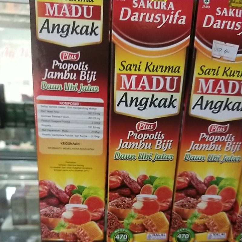 

madu sari kurma angkak obat DBD