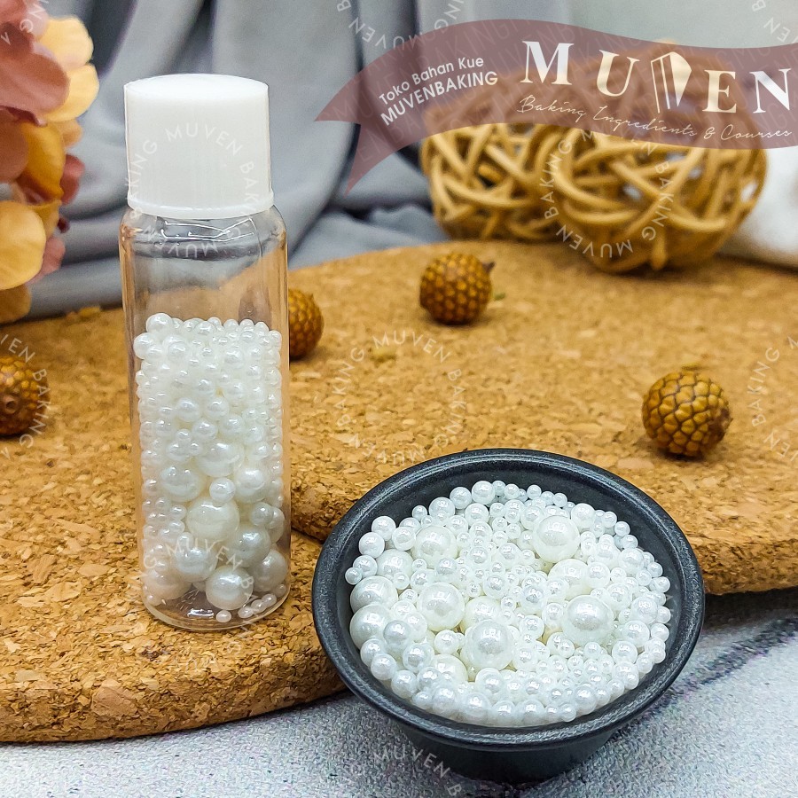 

SPRINKLE MINI WHITE PEARL 15 GR