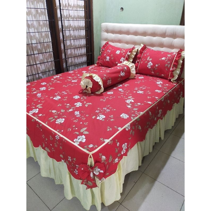 Sprei rumbai excelent/Sprei rumbai susun/Sprei pengantin